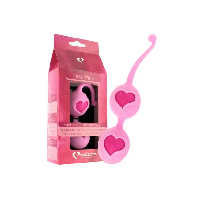 Feelz Toys - Desi Love Balls Pink. Kulki Gejszy. 100% silikon medyczny. Mega sale!