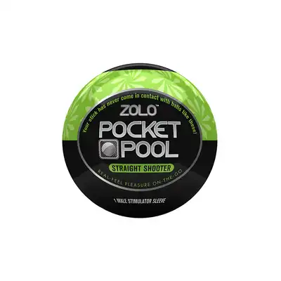 Zolo - Pocket Pool Straight Shooter. Kieszonkowy masturbator męski.