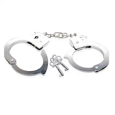 Fetish Fantasy - Beginners Metal Cuffs - Kajdanki dla początkujących.
