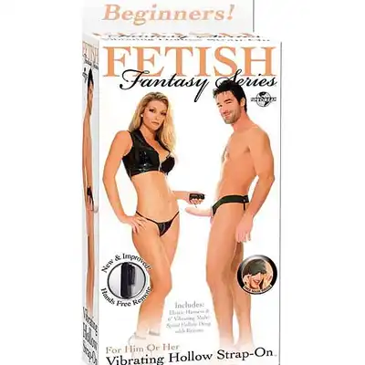 Fetish Fantasy - Hollow Strap-On. DStrap-On dla niej lub dla niego. Wibrujący.