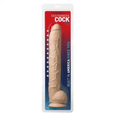 Doc Johnson - Giga Dick Rambone Cock. 45cm!!! - Realistyczny.