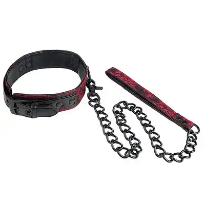 Scandal - Collar With Leash. Obroża ze smyczką.