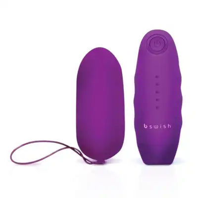 B Swish - bnaughty Unleashed Classic Grape - Bezprzewodowe jajeczko wibrujące.
