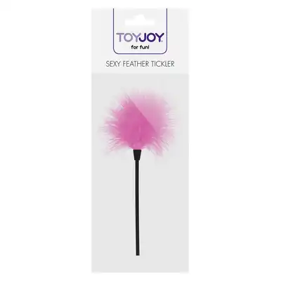 Sexy Feather Tickler Pink - Piórko do łaskotania w kolorze różowym