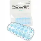 Toy Joy  - Power Stretchy Sleeve Blue - Rozciągliwa Nakładka Na Penisa.