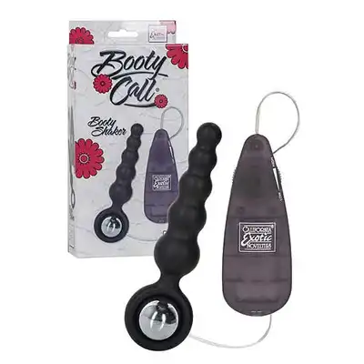 Booty Call Booty Shaker Black-Sonda analna i wibrujące jajeczko po połączeniu dają wibrującą wtyczkę