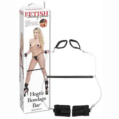 Fetish Fantasy - Hogtie Bondage Bar - Zestaw do zniewalania.