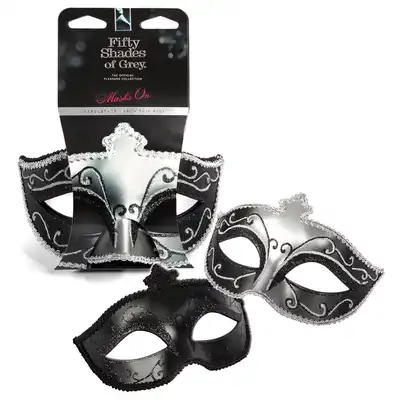 Fifty Shades of Grey - Masks On - Maski 2 sztuki.