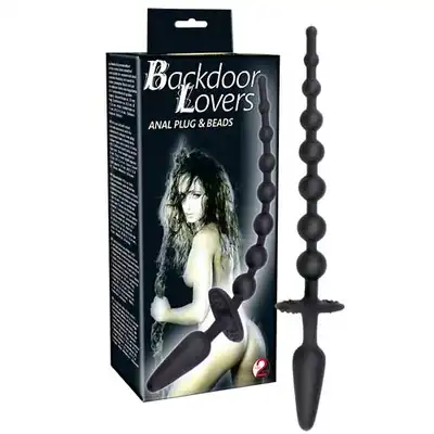 Backdoor Lovers - Anal plug &amp; beads. Wtyczka i koraliki.