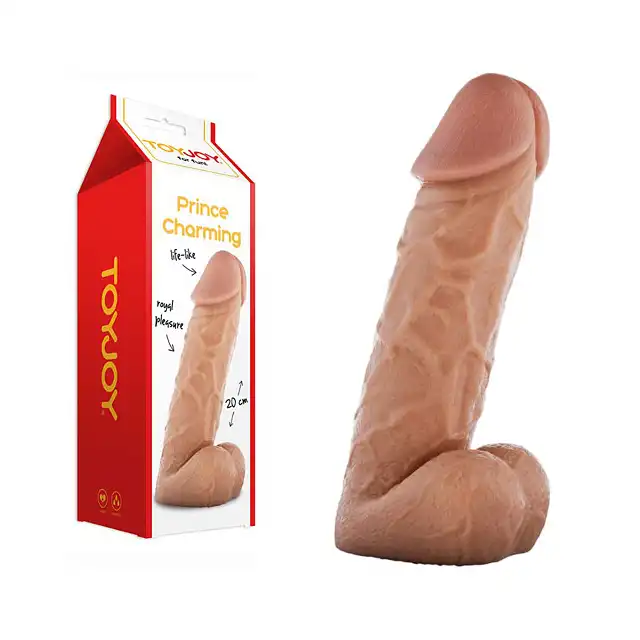 Toy Joy - Prince Charming 20 cm - Royal Flesh - Realistyczne dildo.