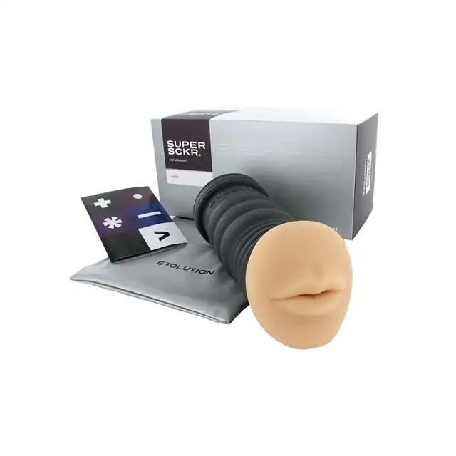 Erolution - SuperSckr Oral Pleasure - White
