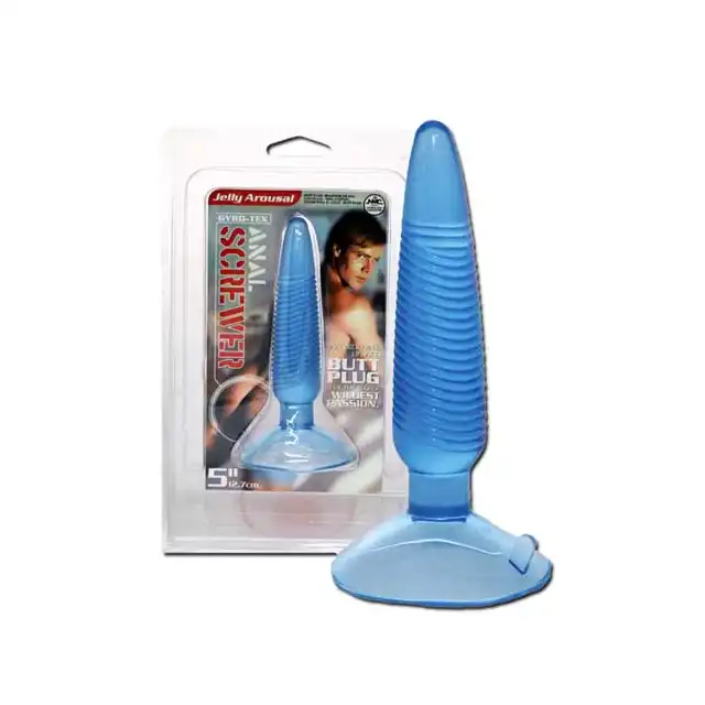 Anal Screwer - Butt Plug. Cienka wtyczka analna, dla początkujących.