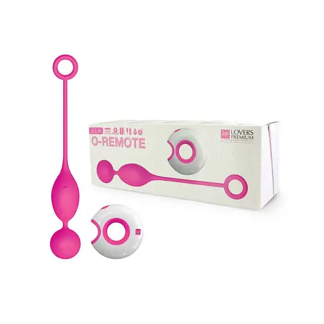 LoversPremium - O-Remote Control Egg Pink Julia
