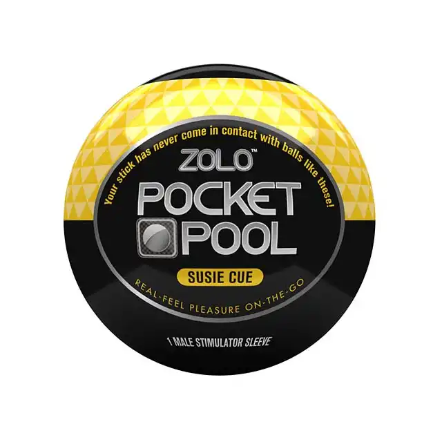 Zolo - Pocket Pool Susie Cue. Kieszonkowy masturbator męski.