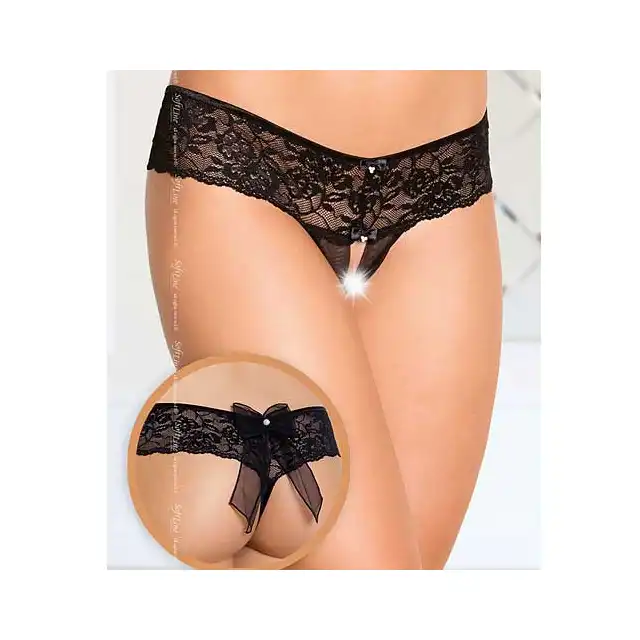 Softline - Thongs - Majteczki prezencik, otwarty krok.