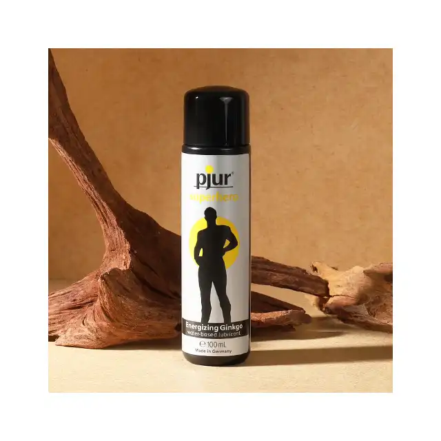 Pjur - Superhero EnergizinGinkgo Lubricant. Energetyzujący lubrykant dla mężczyzn.