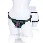 Sportsheets - New Comers Strap-On &amp; Silicone Dildo Set - Strap-on silikonowy z uprzężą.