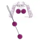 Toyz4Lovers - Candy Balls Lux- Wrzosowe Satynowe Kulki Gejszy.