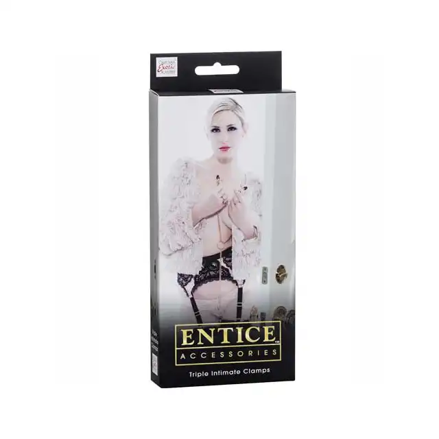 Entice - Triple Intimate Clamps - Potrójne klipsy