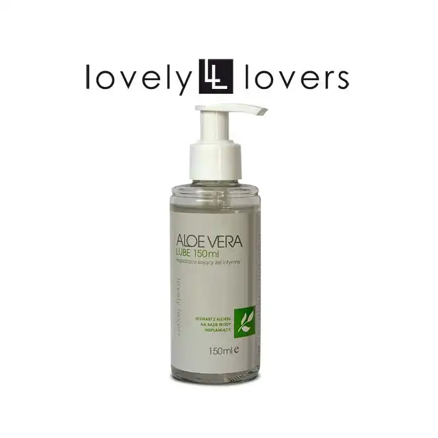 Lovely Lovers - Aloe Vera Lube. Żel nawilżający wzbogacony w aloes.