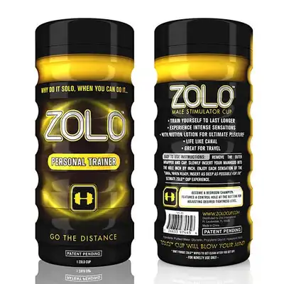 Zolo - Personal Trainer Cup. Masturbator męski.