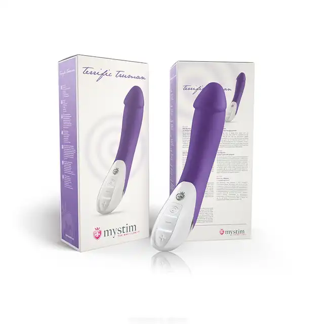 Mystim - Terrific Truman Vibrator Purple