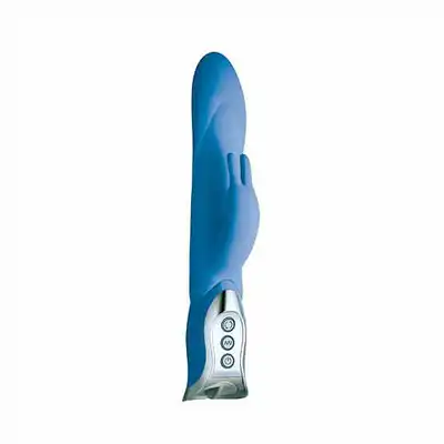 Vibe Therapy - Serenity Blue - Wibrator ze stymulatorem.