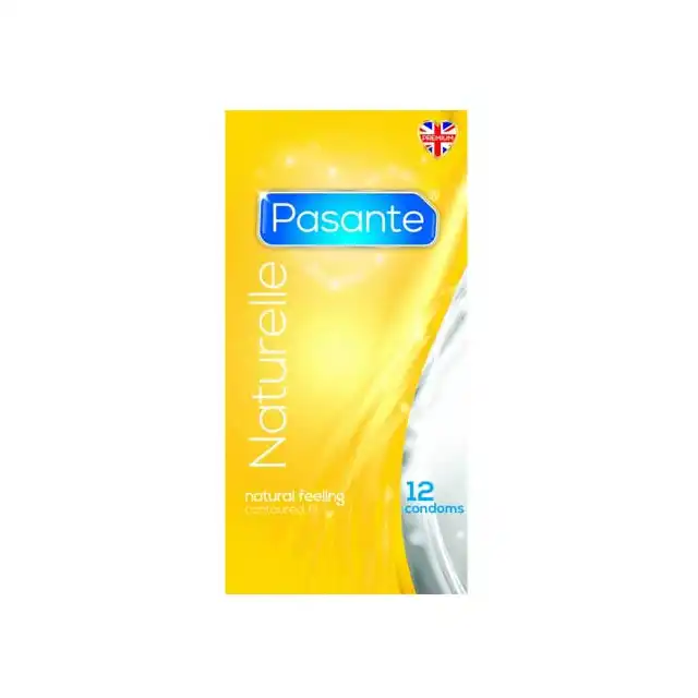 Pasante - Naturelle - Prezerwatywy o kształcie "easy-on". 12 sztuk.