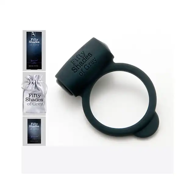 Fifty Shades of Grey - Yours and Mine. Pierścień erekcyjny - wibrujący