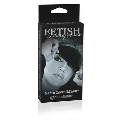 Fetish Fantasy Limited Edition - Satin Love Mask. Maska permanentnie nieprześwitująca.