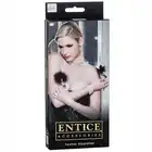 Entice - Klipsy na sutki z piórkami