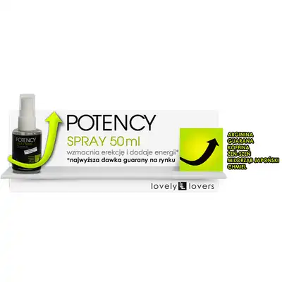 Lovely Lovers - Potency Spray 50ml. Mega Sale!