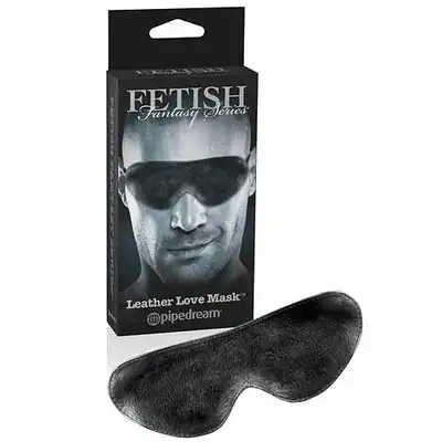 Fetish Fantasy - Leather Love Mask. Skórzana maska na oczy