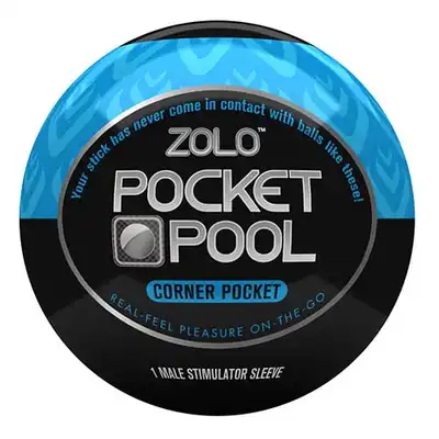 Zolo - Pocket Pool Corner Pocket. Kieszonkowy masturbator męski.