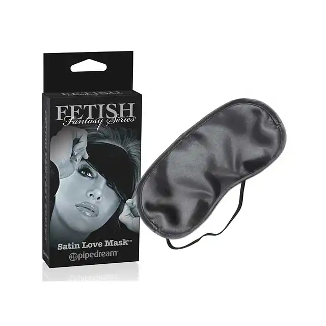 Fetish Fantasy Limited Edition - Satin Love Mask. Maska permanentnie nieprześwitująca.