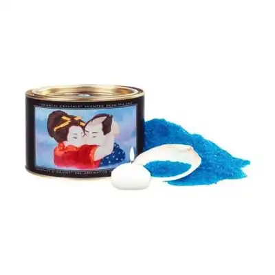 Shunga - Oriental Crystals - Lotus Flower - Sól z Morza Martwego. Do relaksującej kąpieli. 600 g.
