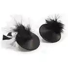 Bijoux Indiscrets - Burlesque Pasties Feathers. Zmysłowe nakładki na sutki. Mega sale!