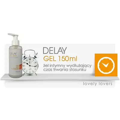 Lovely Lovers - Delay Gel 150ml - Wspiera opóźnienie wytrysku.