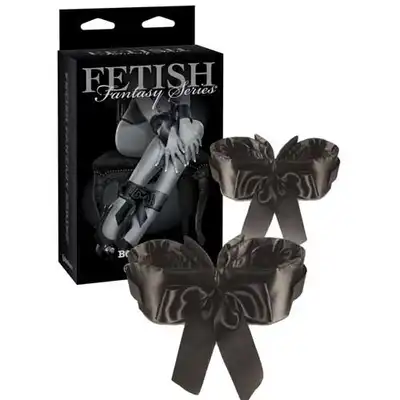 Fetish Fantasy Series - Bowtie Cuffs - Miękkie kajdanki na nogi i ręce.