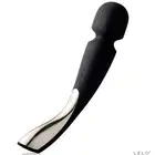 Lelo - Smart Wand Large Black. Wodoodporny masażer do ciała