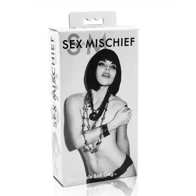 Sex &amp; Mischief - Breathable Ball Gag -Knebel umożliwiający oddychanie