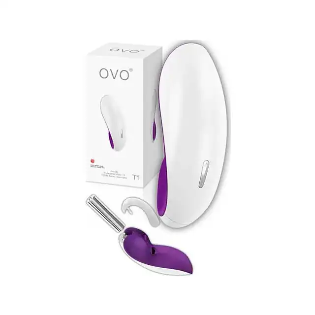 Ovo - Layon T1 White/Purple mini stymulator