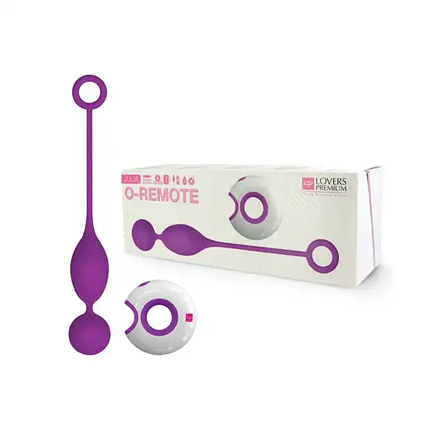 LoversPremium - O-Remote Control Egg Purple Julia