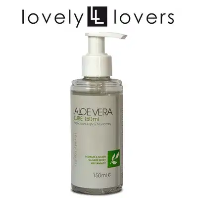 Lovely Lovers - Aloe Vera Lube. Żel nawilżający wzbogacony w aloes.