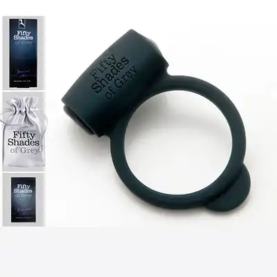 Fifty Shades of Grey - Yours and Mine. Pierścień erekcyjny - wibrujący