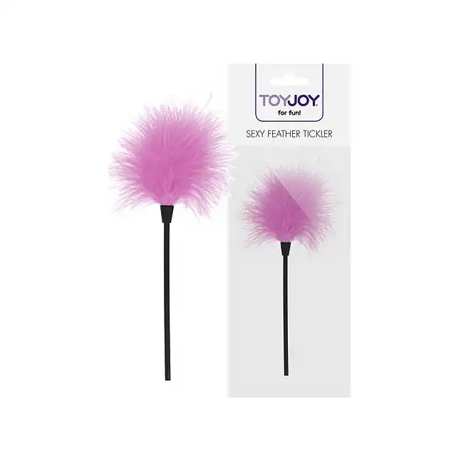 Sexy Feather Tickler Pink - Piórko do łaskotania w kolorze różowym