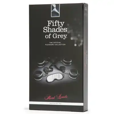 Fifty Shades of Grey - Hard Limits. Zestaw do krępowania. Bestseller!