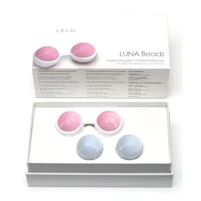 Lelo - Luna Beads Mini. Elegancka forma ćwiczeń mięśni Kegla z dodatkiem zmysłowej przyjemności w formie kulek