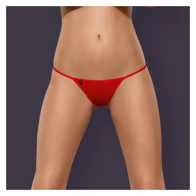 Obsessive  - Luiza thong red. Rozmiar S/M
