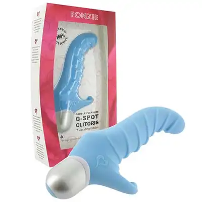 Feelz Toys - Fonzie Vibrator Blue. Stymulacja łechtaczki i punktu G.